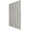 Ekena Millwork 19 5/8in. W x 19 5/8in. H Willow EnduraWall Decorative 3D Wall Panel Covers 2.67 Sq. Ft. WP20X20WWBCR - alternate 2